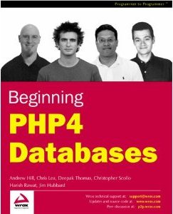 Beginning PHP4 Databases book cover